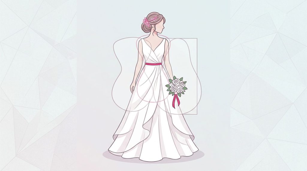 Come scegliere l'abito da sposa in base al fisico