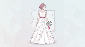 Come scegliere l'abito da sposa in base al fisico
