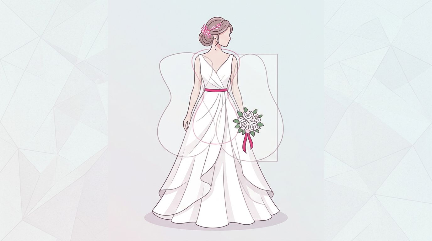 Come scegliere l'abito da sposa in base al fisico