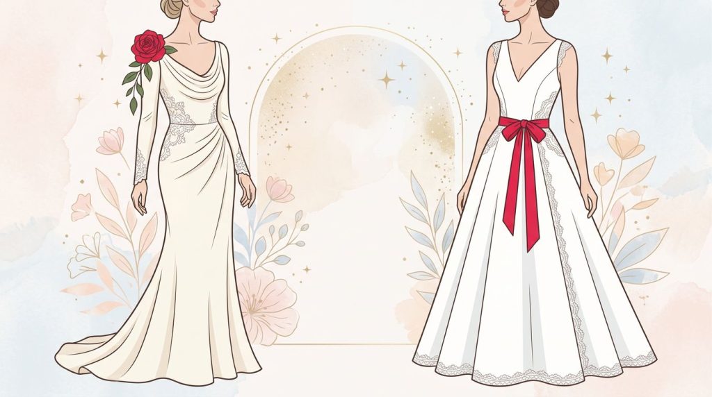 Bianco Ottico o Avorio per l'Abito da Sposa? Come Scegliere il Colore Giusto