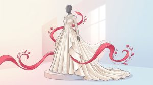 Come scegliere il tessuto dell'abito da sposa