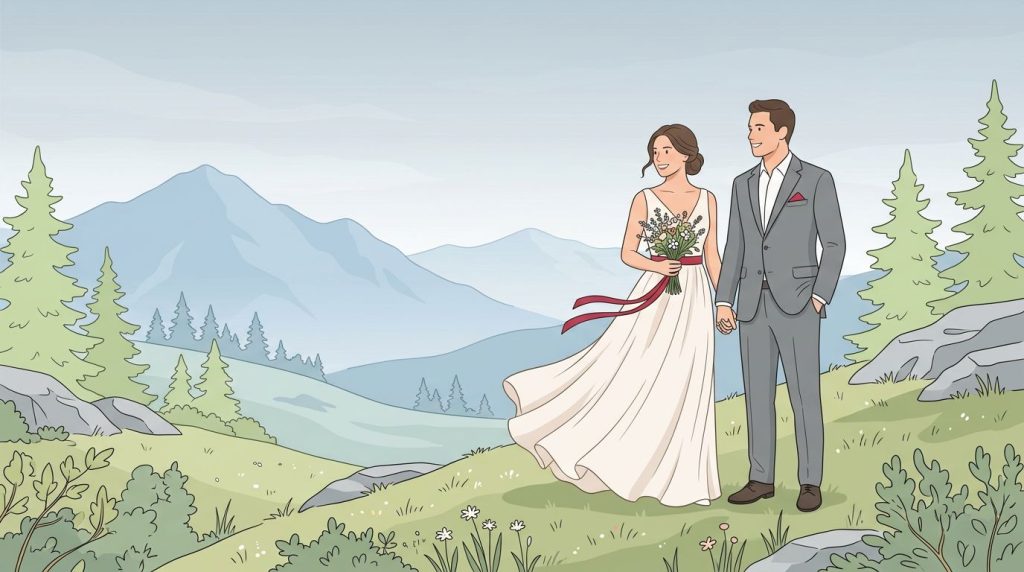 Outfit matrimonio in montagna: eleganza senza errori