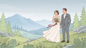 Outfit matrimonio in montagna: eleganza senza errori