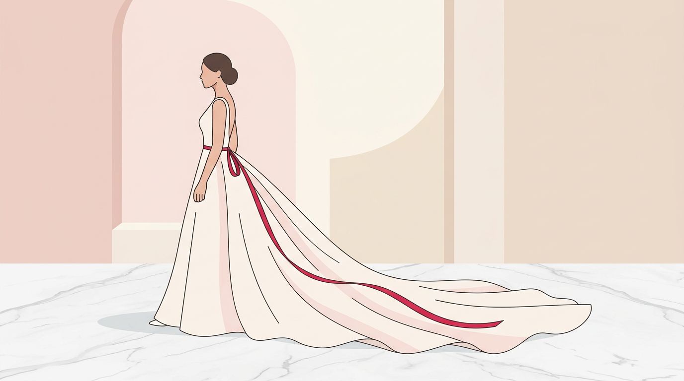Strascico abito sposa: come scegliere la lunghezza giusta
