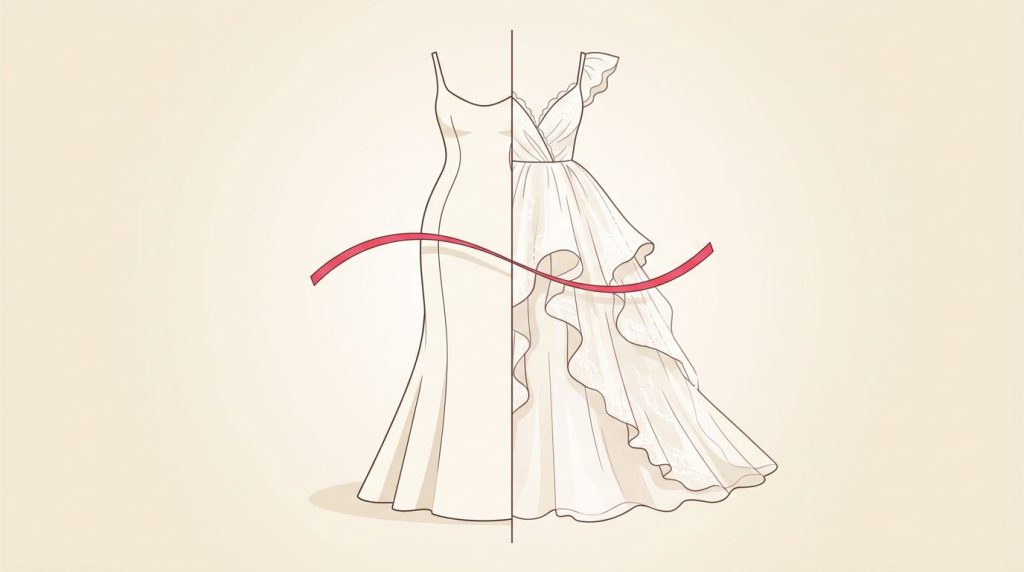 Abito da sposa minimal o romantico: quale ti valorizza
