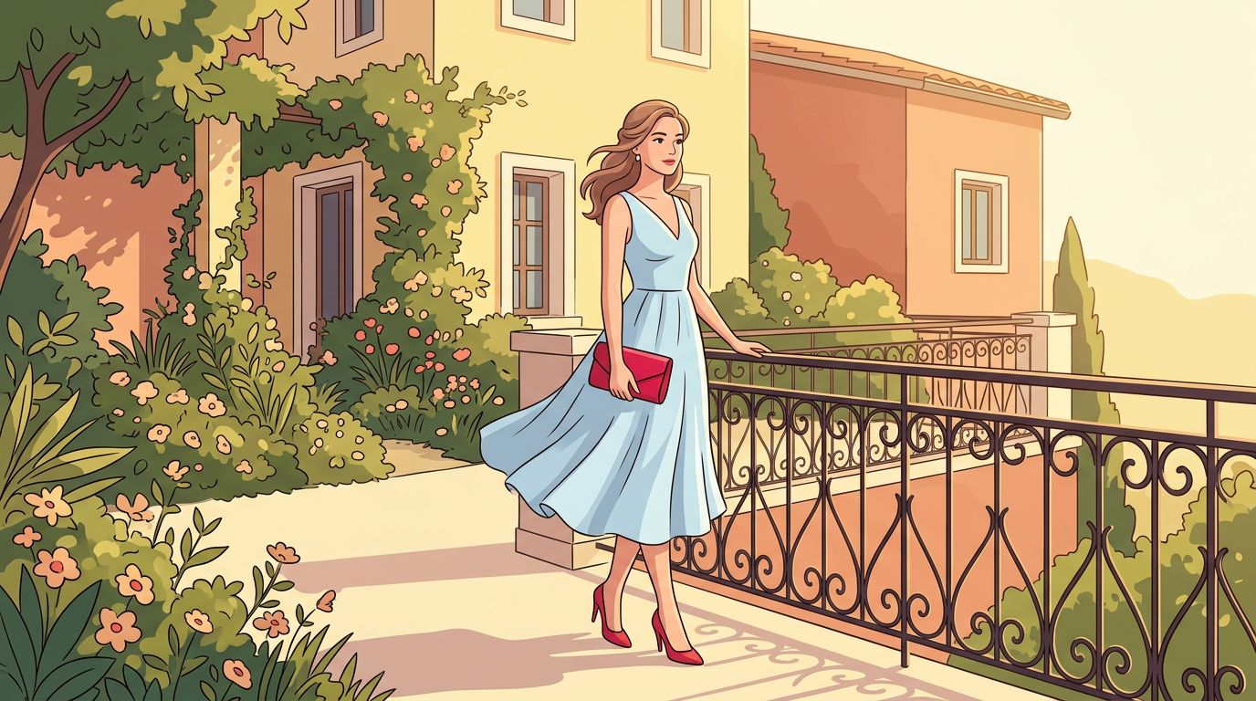 Come vestirsi a un matrimonio in villa da invitata