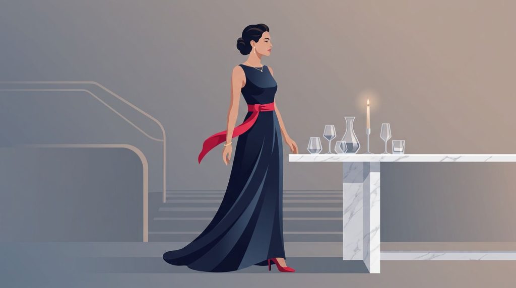 Come vestirsi a una cena di gala da donna